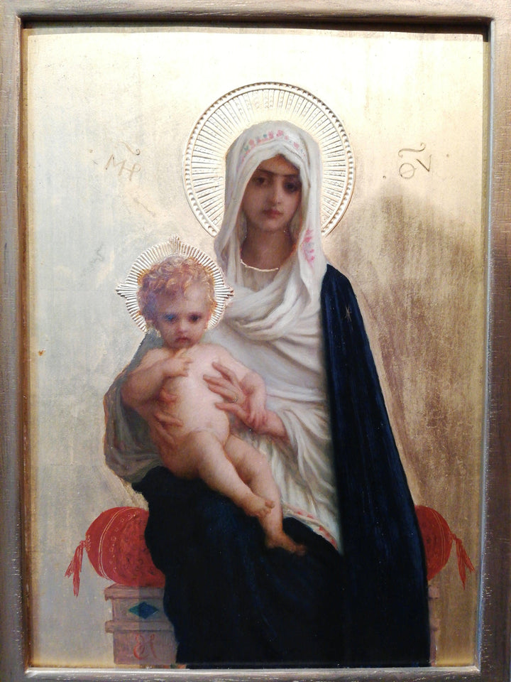 The Virgin of Deliverance by Ernest Hébert — hand-painted cultural oil painting reproduction on canvas