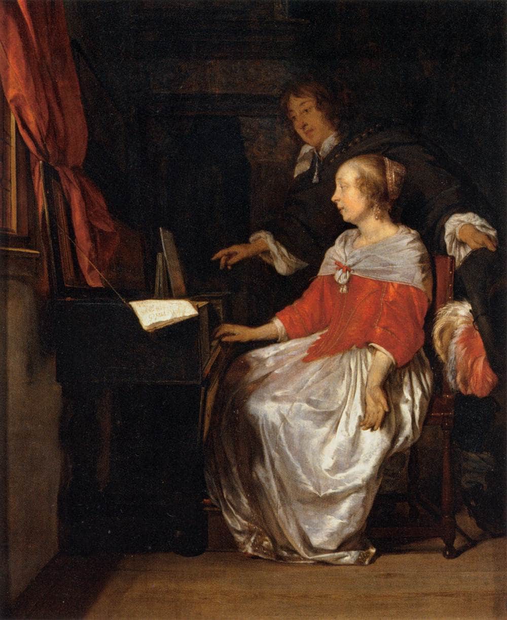 The Virginal Player - Gabriel Metsu