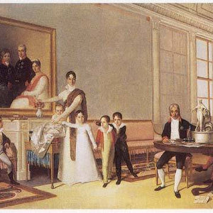 The Viscount of Santarem and his Family