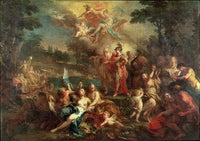 The Vision of Aeneas in the Elysian Fields by Sebastiano Conca — hand-painted cultural oil painting reproduction on canvas