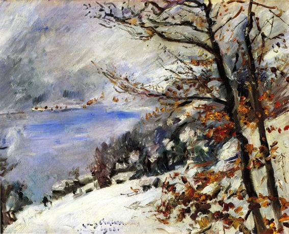 The Walchensee in Winter - Lovis Corinth