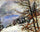 The Walchensee in Winter in entryway