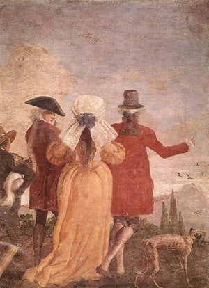 The Walk - Giovanni Domenico Tiepolo