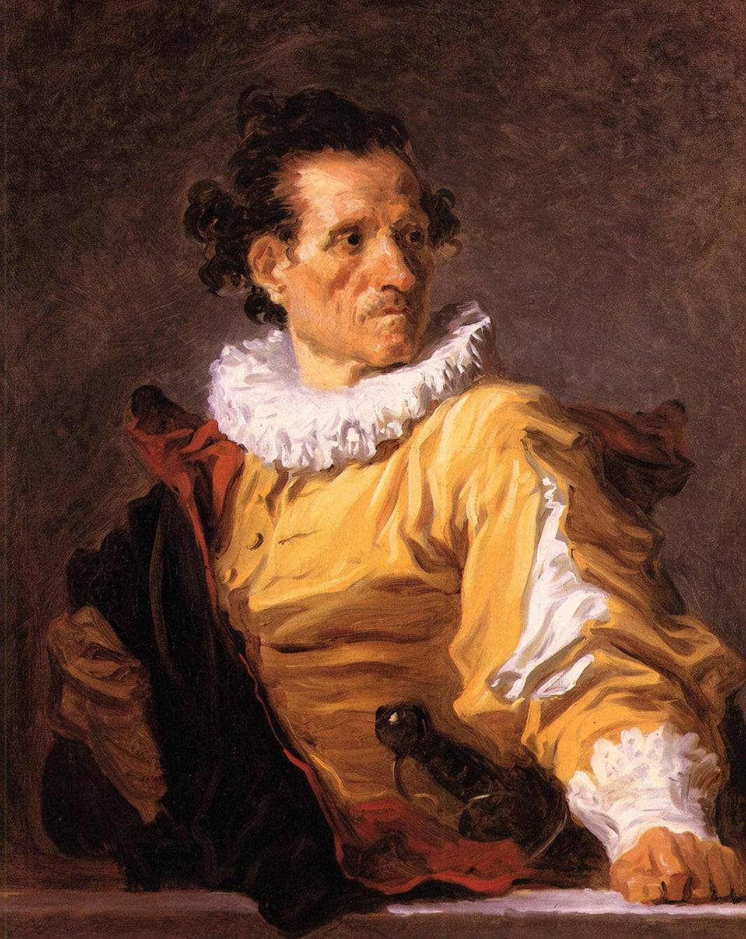 The Warrior by Jean-Honore Fragonard — hand-painted portrait oil painting reproduction on canvas