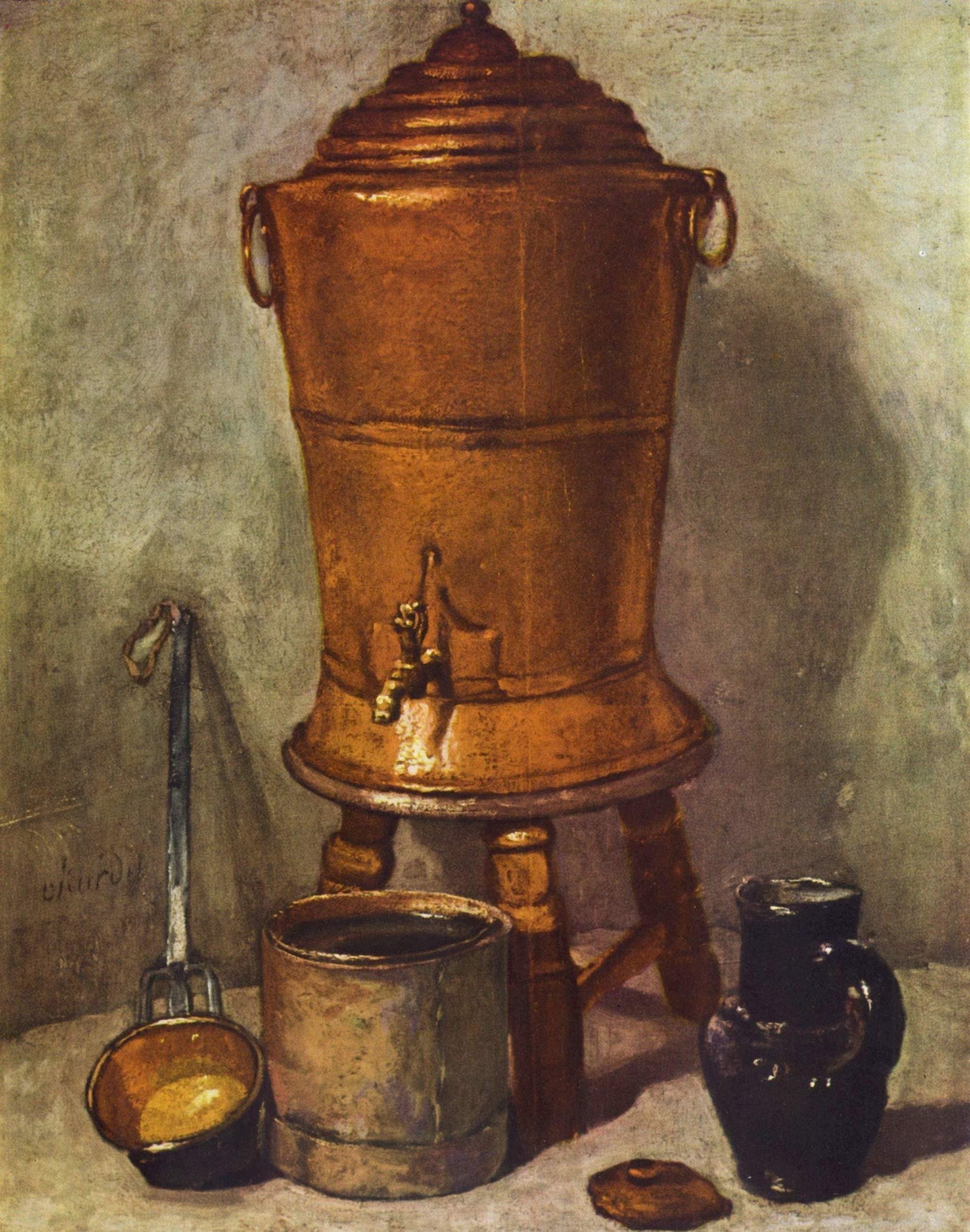 The Water Tank (Copper Urn)