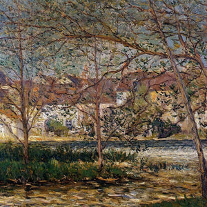 The Waterfall - Nemours by Maxime Maufra — Oil Painting Reproduction