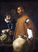 The Waterseller of Seville by Diego Velazquez — hand-painted portrait oil painting reproduction on canvas
