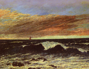 The Wave - Gustave Courbet