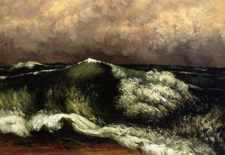 The Wave - Gustave Courbet