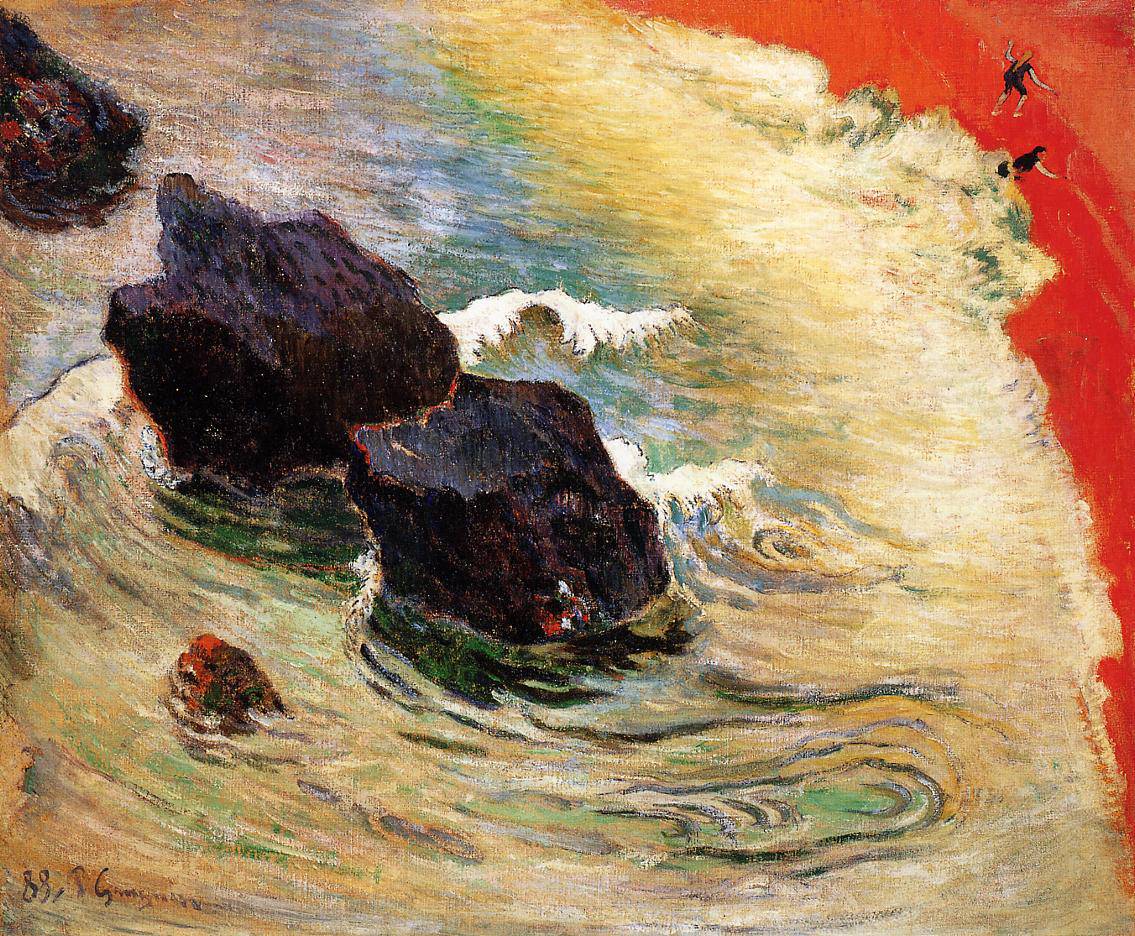 The wave - Paul Gauguin