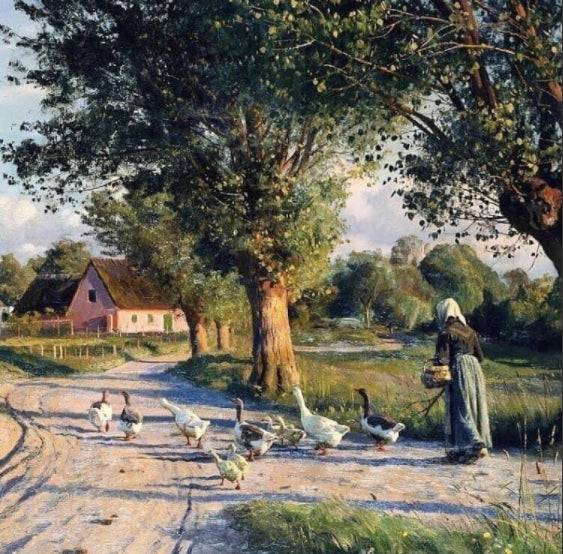 The Way Home - Peder Mørk Mønsted