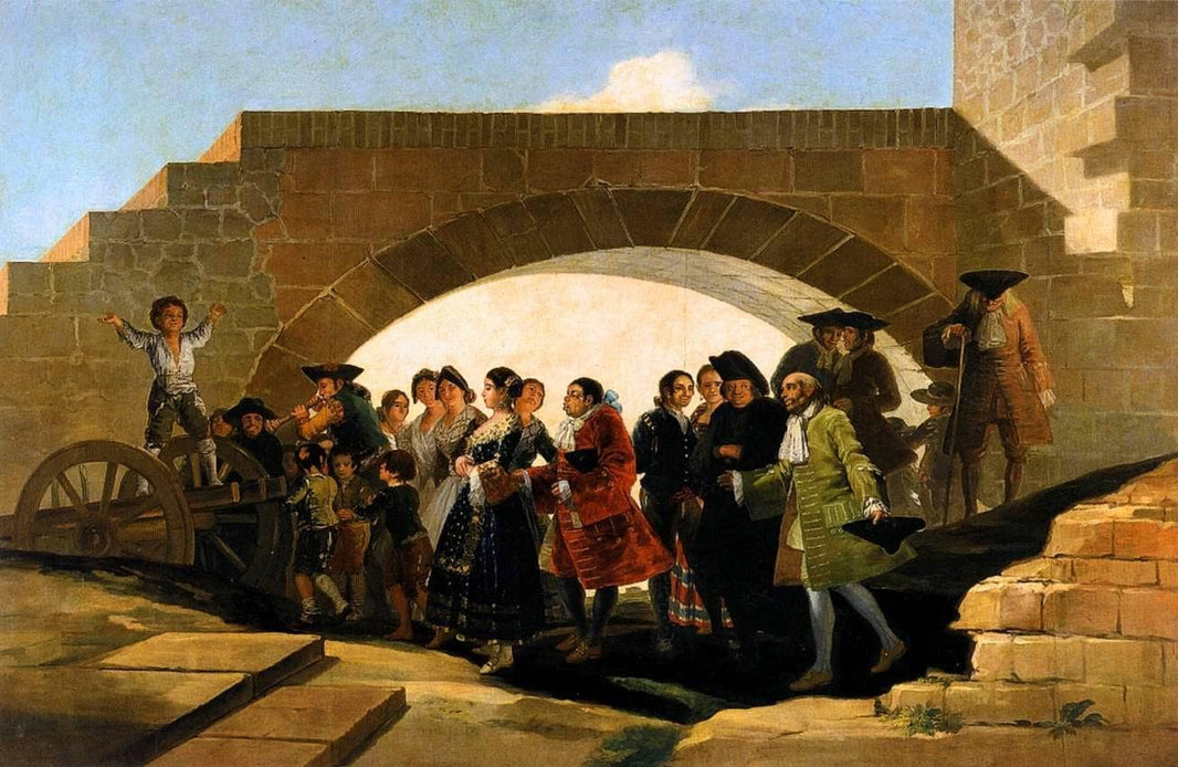 The Wedding by Francisco Goya — hand-painted portrait oil painting reproduction on canvas