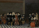 The Wedding Party by Willem Cornelisz Duyster — hand-painted portrait oil painting reproduction on canvas