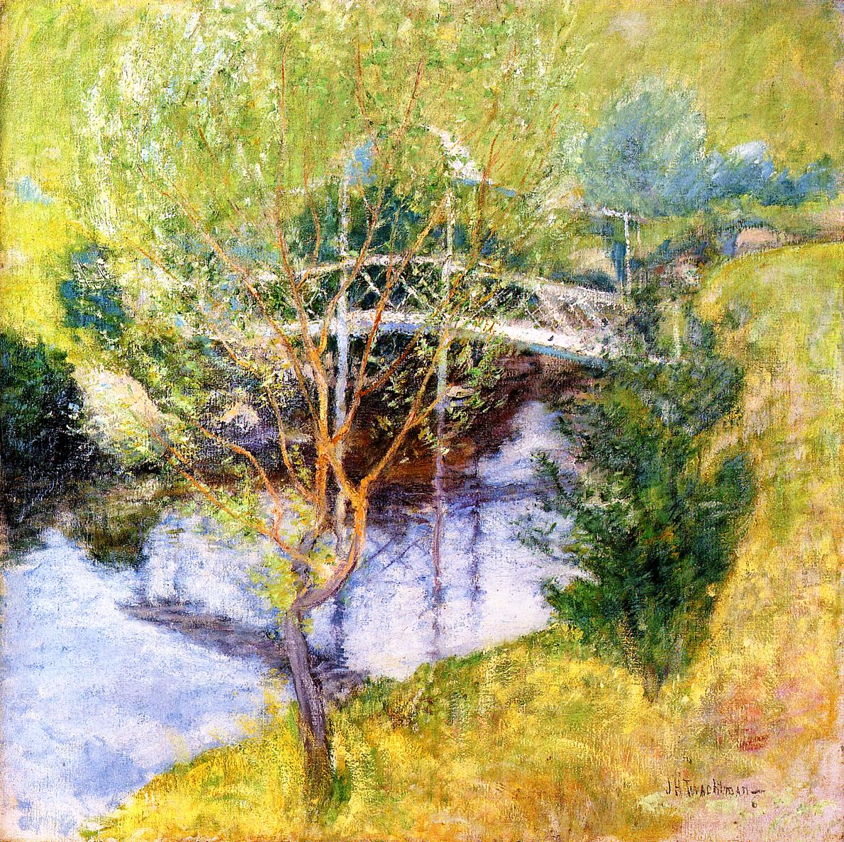 The White Bridge - John Henry Twachtman