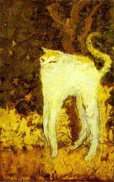 The White Cat - Pierre Bonnard