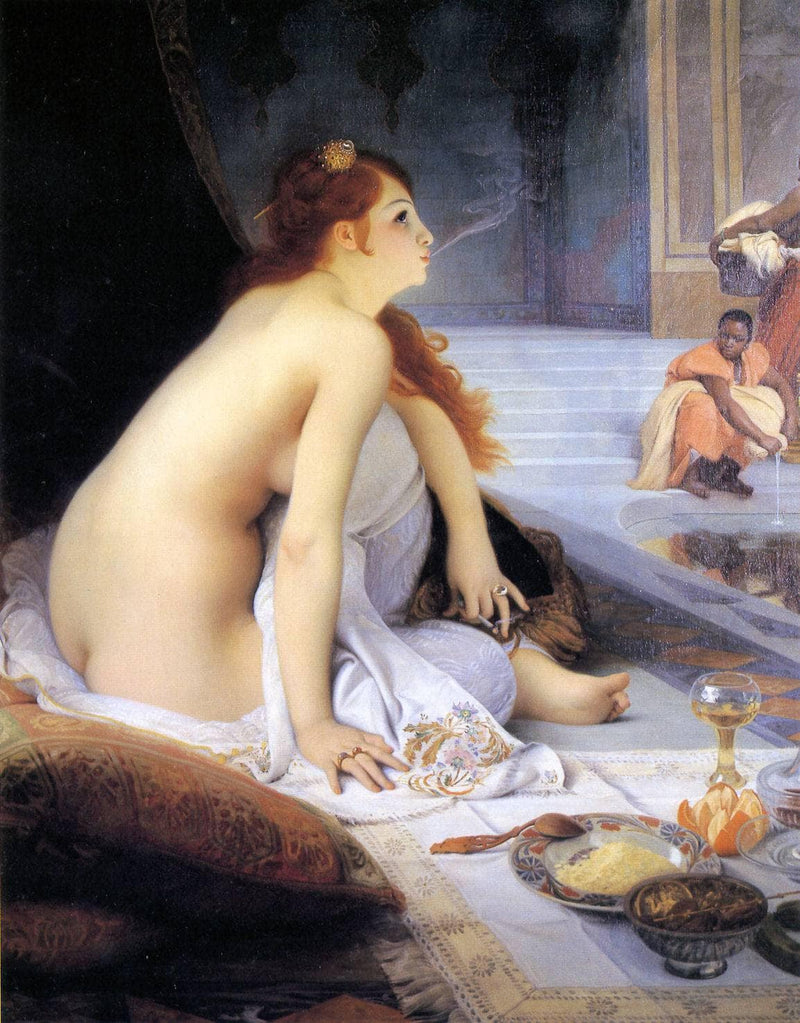 The White Slave on gallery wrap