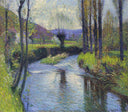 The Willow by Henri Martin — hand-painted botanical oil painting reproduction on canvas