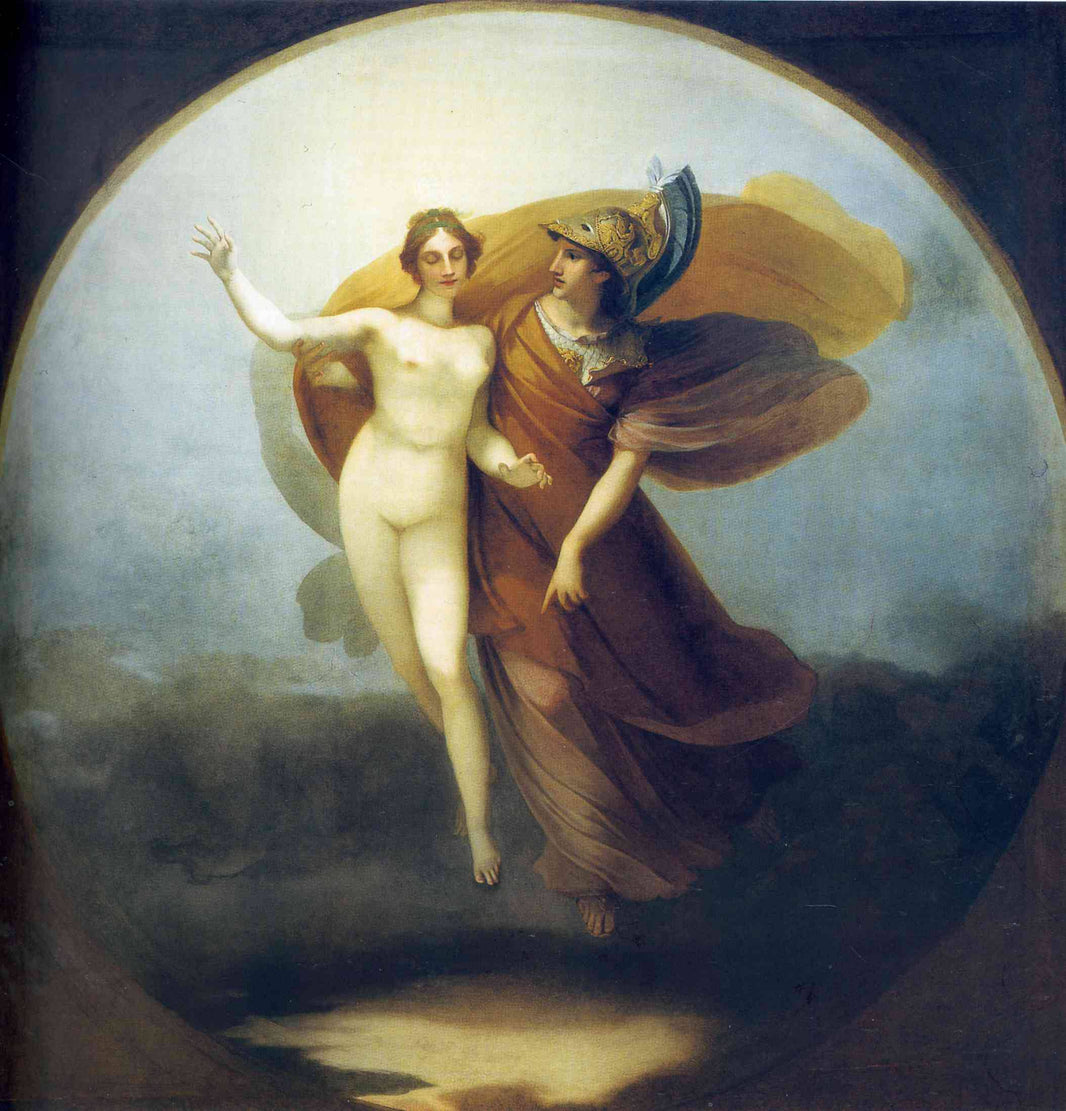 The wisdom and truth by Pierre-Paul Prud'hon — hand-painted cultural oil painting reproduction on canvas