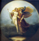 The wisdom and truth by Pierre-Paul Prud'hon — fantasy oil painting wall art, Neoclassicism
