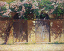 The Wisteria by Henri Martin — flower oil painting wall art, Divisionism