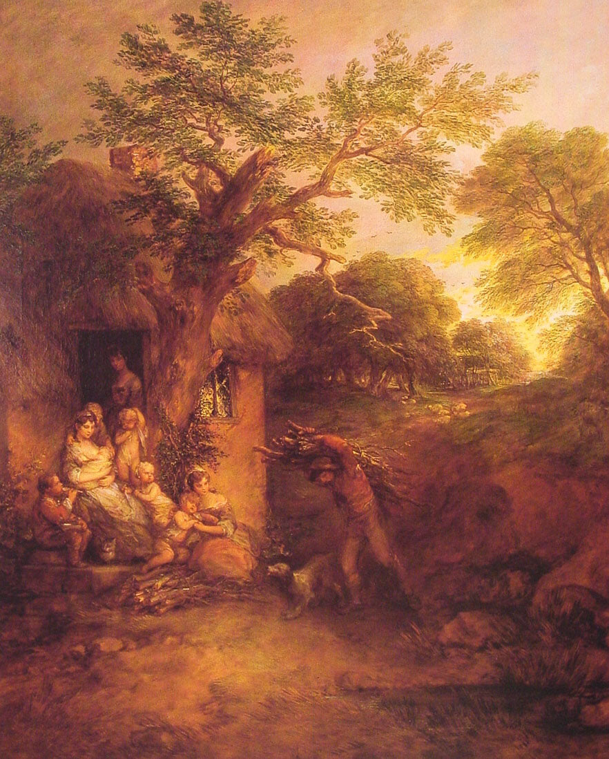 The Woodcutter's House - Thomas Gainsborough