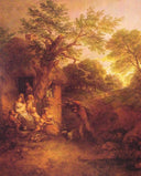 The Woodcutter's House by Thomas Gainsborough — forest oil painting wall art, Rococo