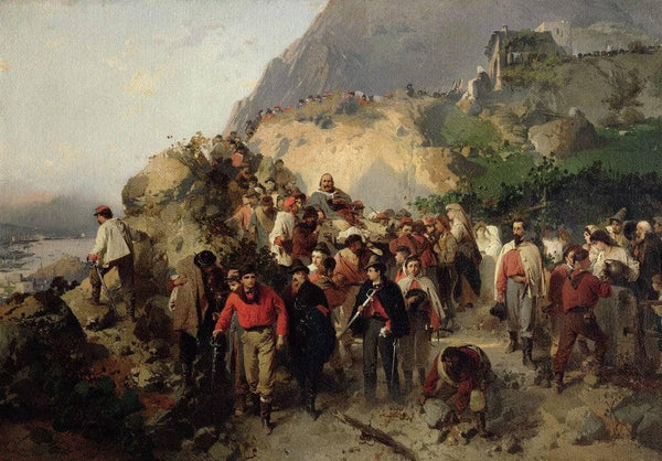 The Wounded Garibaldi after the Battle of Aspromonte