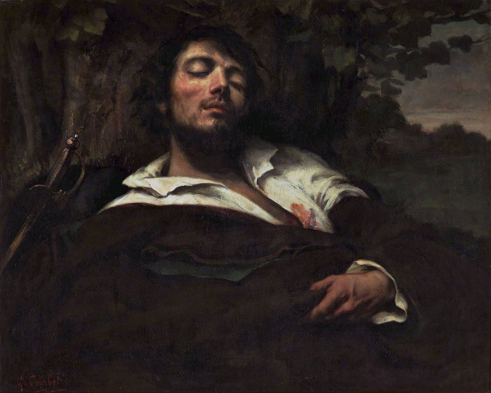 The Wounded Man - Gustave Courbet