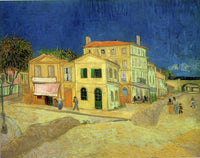 The Yellow House by Vincent van Gogh — hand-painted architectural oil painting reproduction on canvas