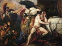 Thetis Bringing the Armor to Achilles by Benjamin West — hand-painted cultural oil painting reproduction on canvas