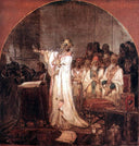 Third Ecumenical Council of Ephesus by Vasily Surikov — group oil painting wall art, Realism