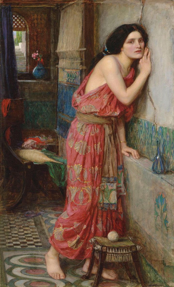 Thisbe by John William Waterhouse — hand-painted cultural oil painting reproduction on canvas