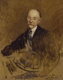 Thomas Hardy by Jacques-Émile Blanche — male oil painting wall art, Impressionism