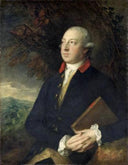Thomas Pennant by Thomas Gainsborough — male oil painting wall art, Rococo