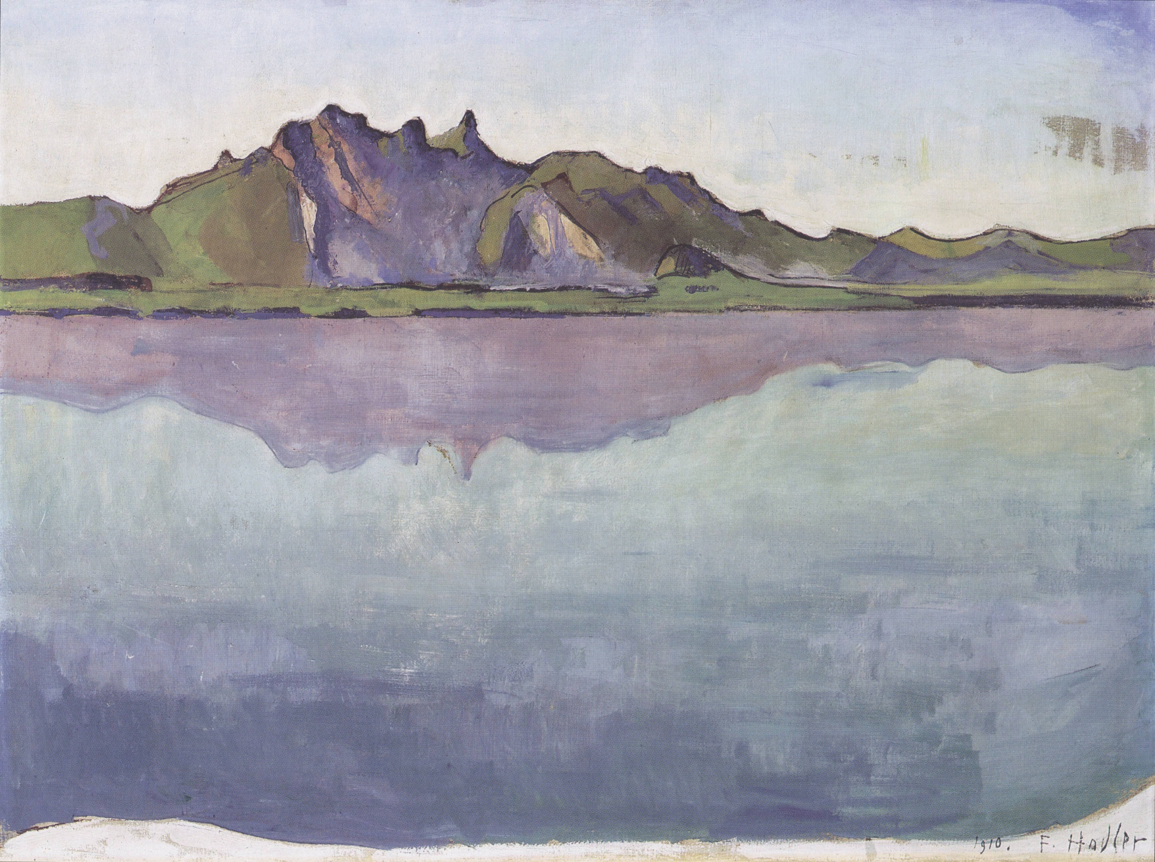 Thun, Stockhornkette - Ferdinand Hodler