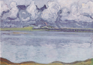 Thun, Stockhornkette, in clouds - Ferdinand Hodler