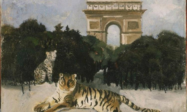 Tiger and Arc De Triomphe