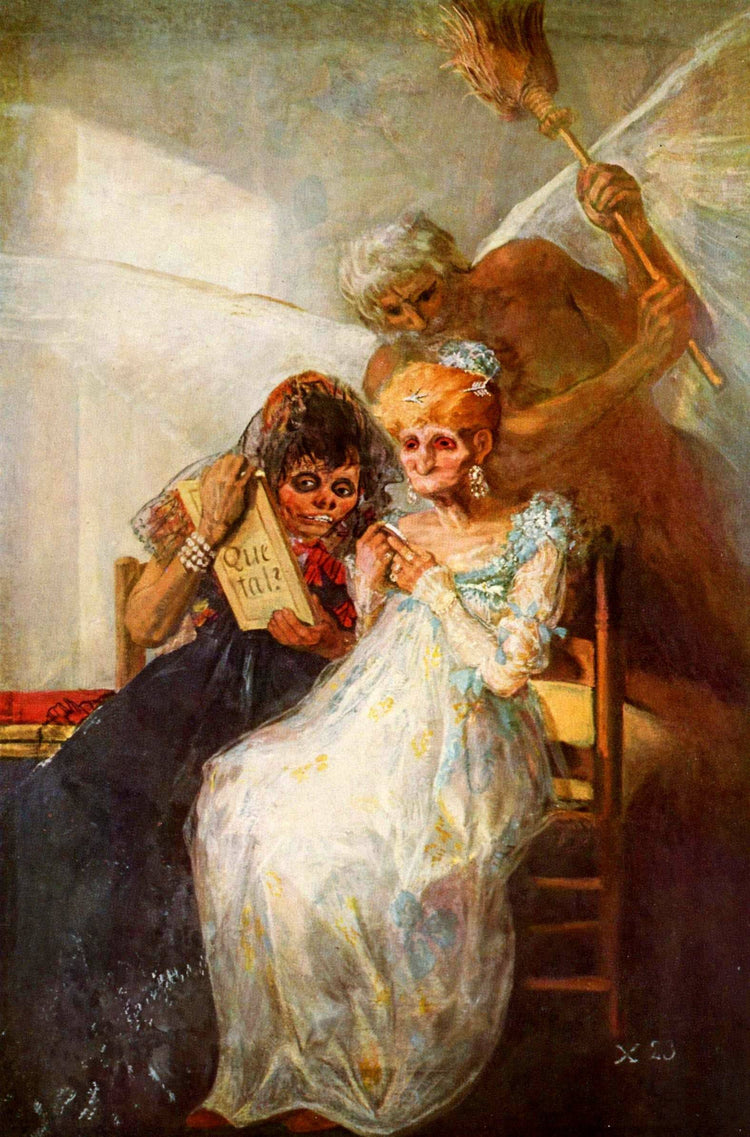 Time of the Old Women - Francisco Goya