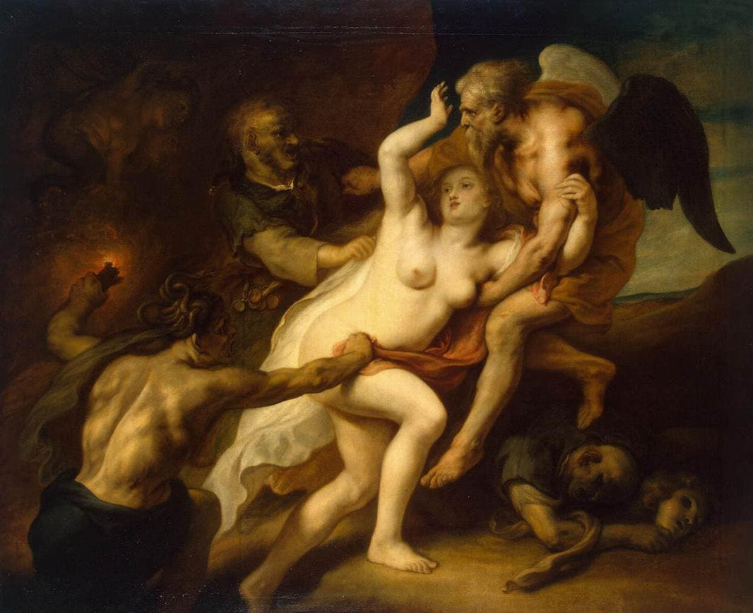 Time Reveals the Truth by Theodoor van Thulden — hand-painted cultural oil painting reproduction on canvas