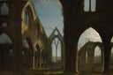 Tintern Abbey by Carl Gustav Carus — architectural oil painting wall art