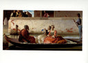 Titian's Gondola by Federico Faruffini — hand-painted portrait oil painting reproduction on canvas