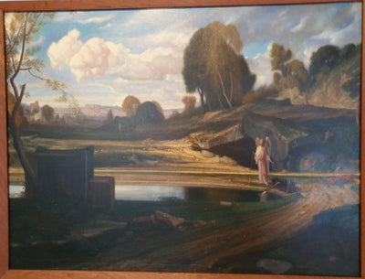 Tobias and the Angel in master bedroom