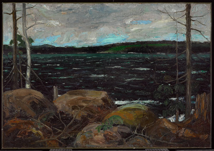 Northern Lake by Tom Thomson — hand-painted botanical oil painting reproduction on canvas
