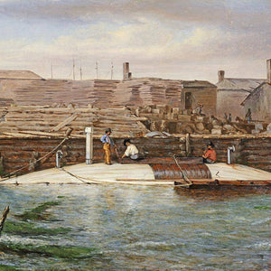 Torpedo Boat David at Charleston Dock, Oct. 25, 1863