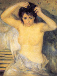 Torso Before the Bath by Pierre-Auguste Renoir — hand-painted nude oil painting reproduction on canvas