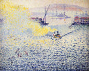Toulon, Winter Morning by Henri-Edmond Cross — hand-painted landscape oil painting reproduction on canvas
