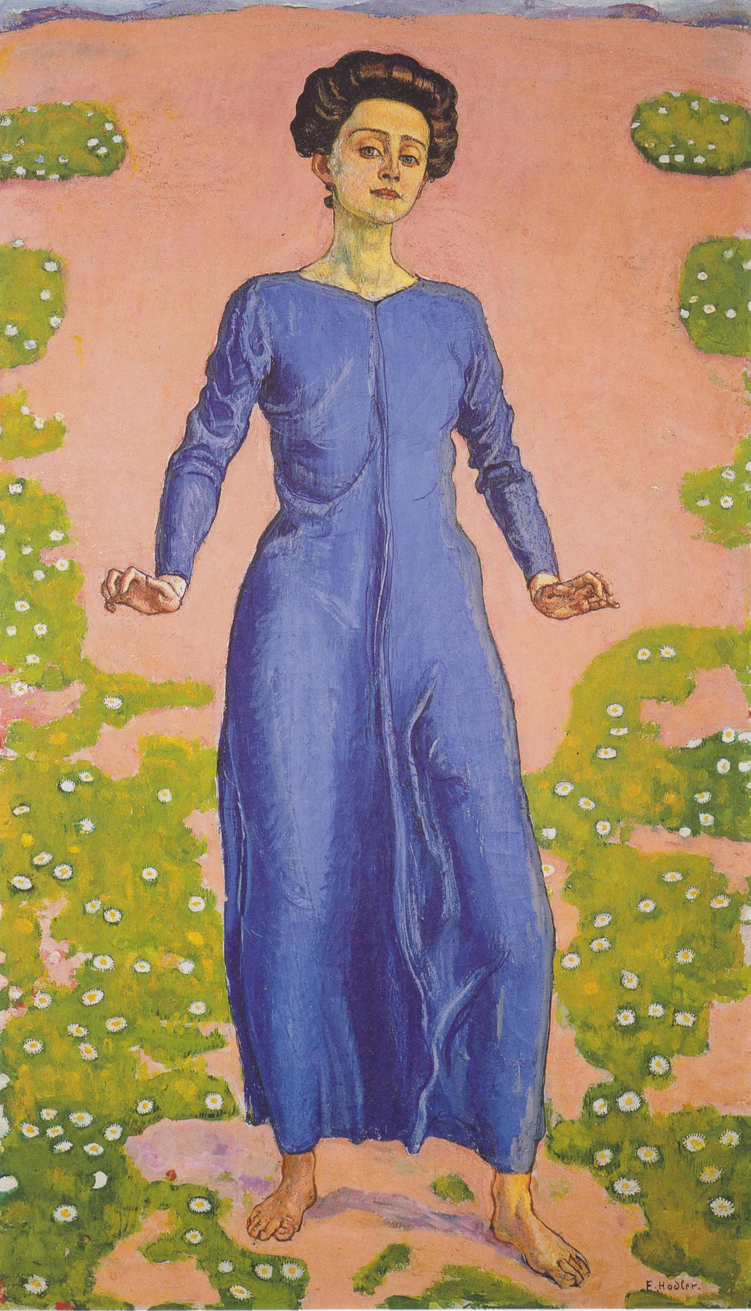 Transfiguration by Ferdinand Hodler — hand-painted portrait oil painting reproduction on canvas