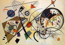 Transverse Line by Wassily Kandinsky — hand-painted abstract oil painting reproduction on canvas