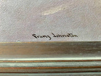 Trapperâs Cabin by Frank Johnston — hand-painted landscape oil painting reproduction on canvas