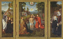 Triptych of Jan Des Trompes by Gerard David — hand-painted cultural oil painting reproduction on canvas